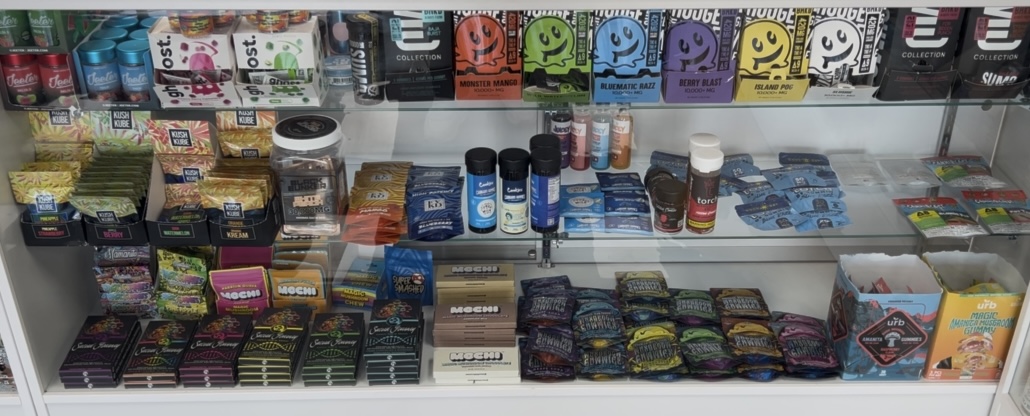 Edibles go here